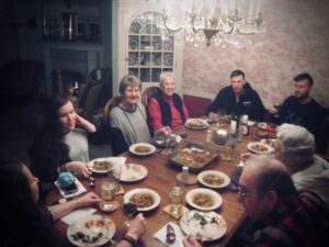 Family Around The Table