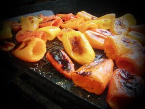 Grilling Peppers