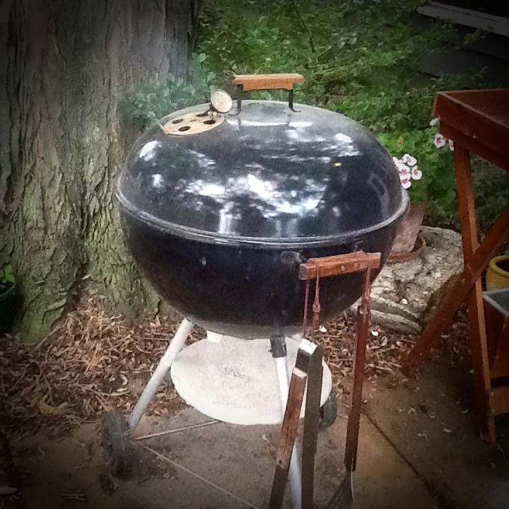 Weber Kettle Smoke