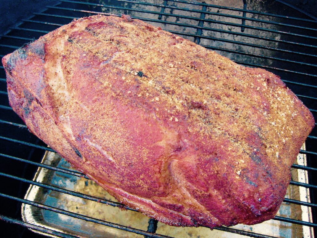 Smoking Pork Shoulder