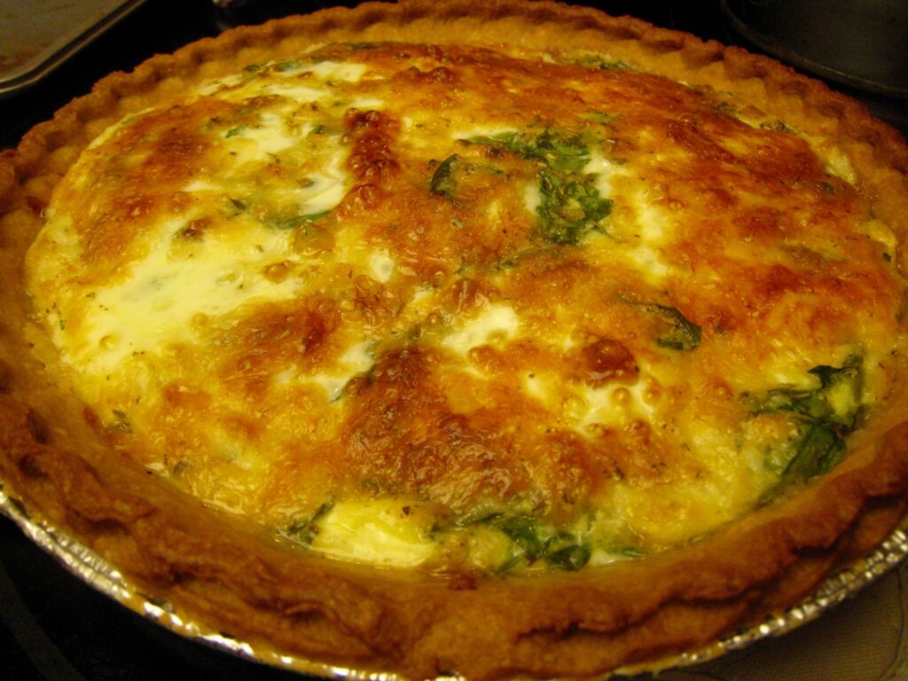 quiche-florentine