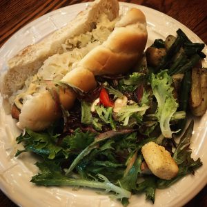 Vegan Dog and Sides