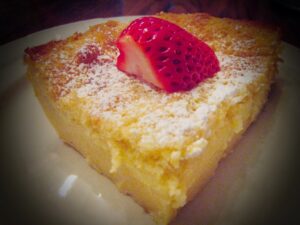 Vanilla Custard Magic Cake