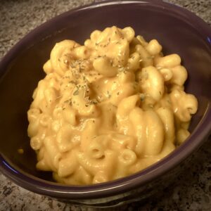 Bowl of Vegan Mac 'n' Cheese